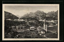 Maloja, Ortsansicht aus der Vogelschau