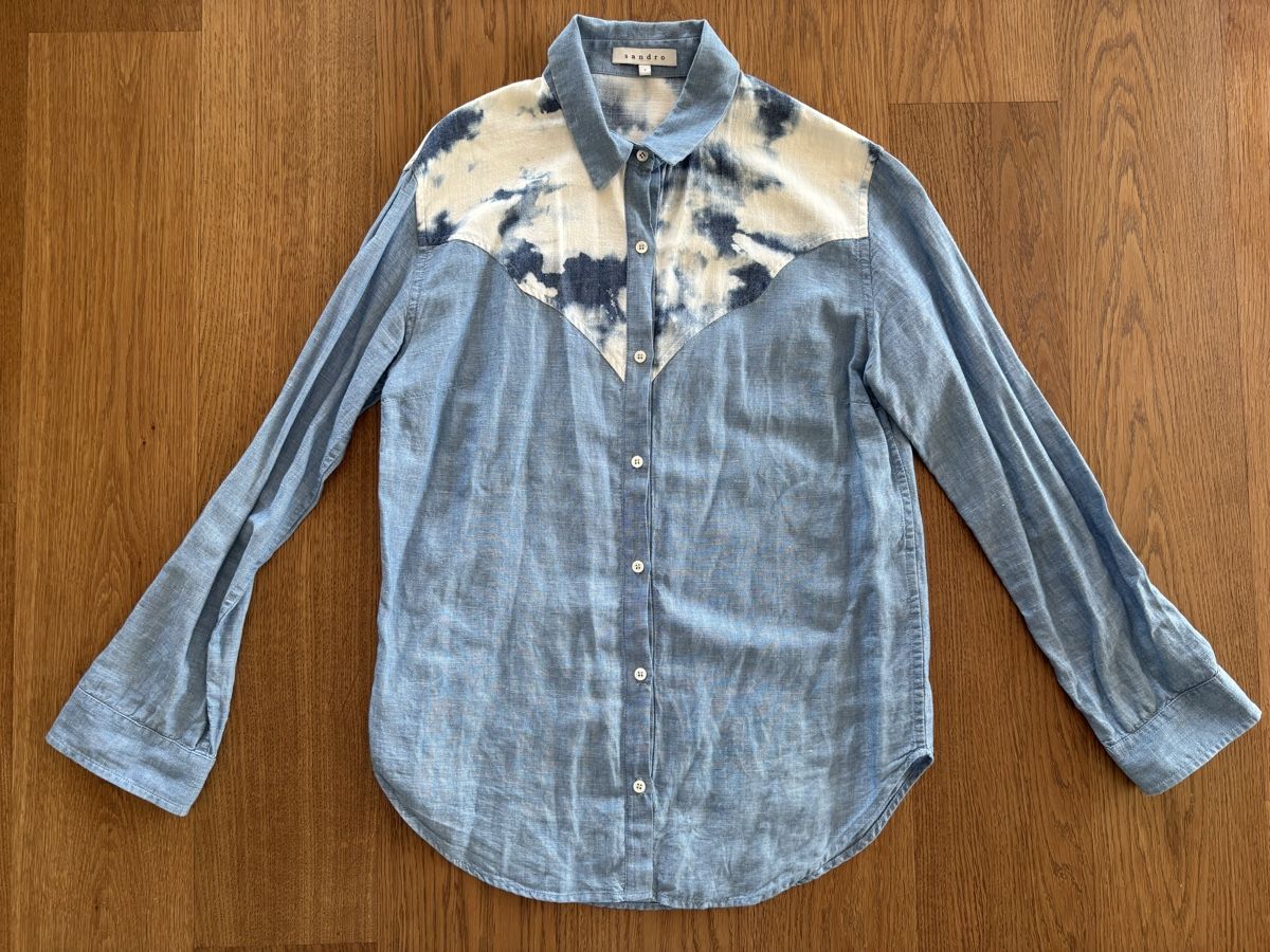Sandro Camicette: Jeanshemd von Sandro / Size 1 – Usato da Zug venduto da bia_v6gf 2