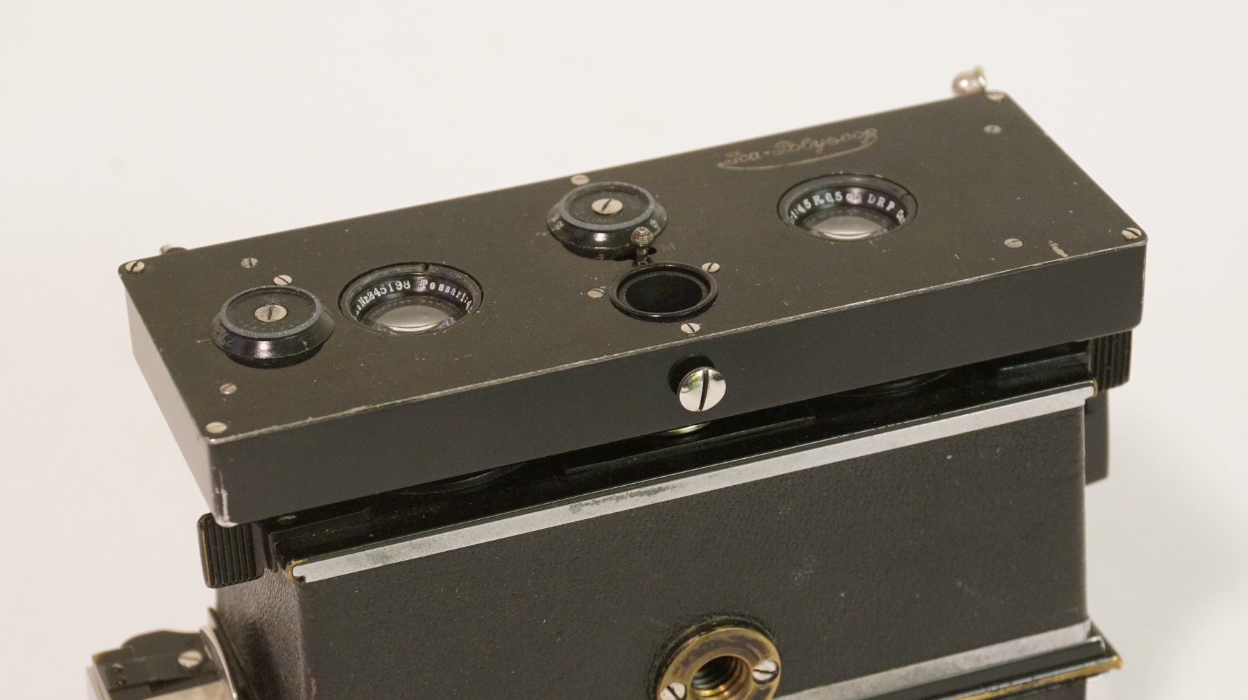 Fotocamera: JCA stereo Polyscop 606/1 mit Wechselkass. und Zeiss Tessar – Usato da Wohlenschwil venduto da steyr185 5