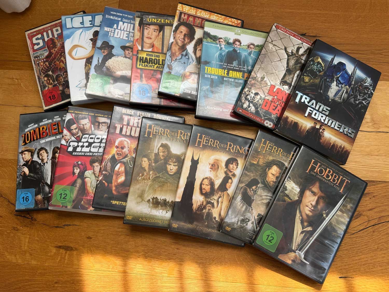 Tutti i DVDs: DVD Konvolut – Usato da Jona venduto da Srup 1