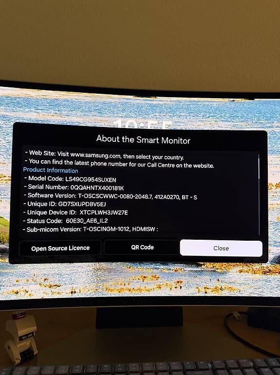 Monitor: Samsung Odyssey OLED G9 - G95SC – Usato da Bremblens venduto da ltheintz 3
