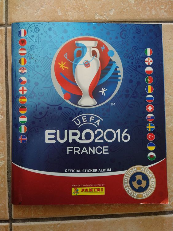 Album Euro 2016 Panini/Carrefour - Collection