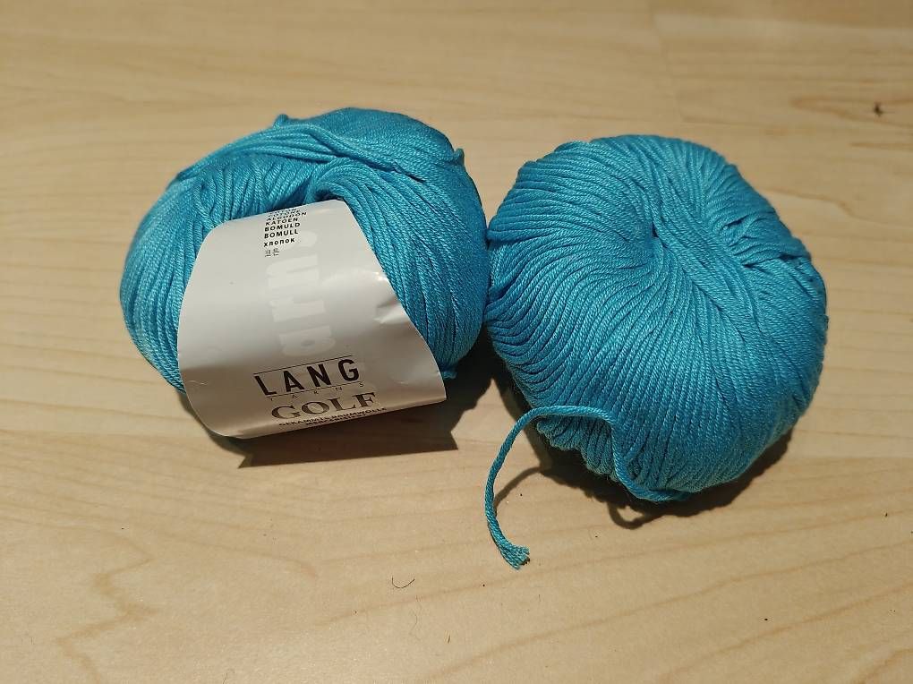 Lana: Langgarn Baumwolle türkis – Nuovo e nell'imballaggio originale da Schiers venduto da ver_ddm2