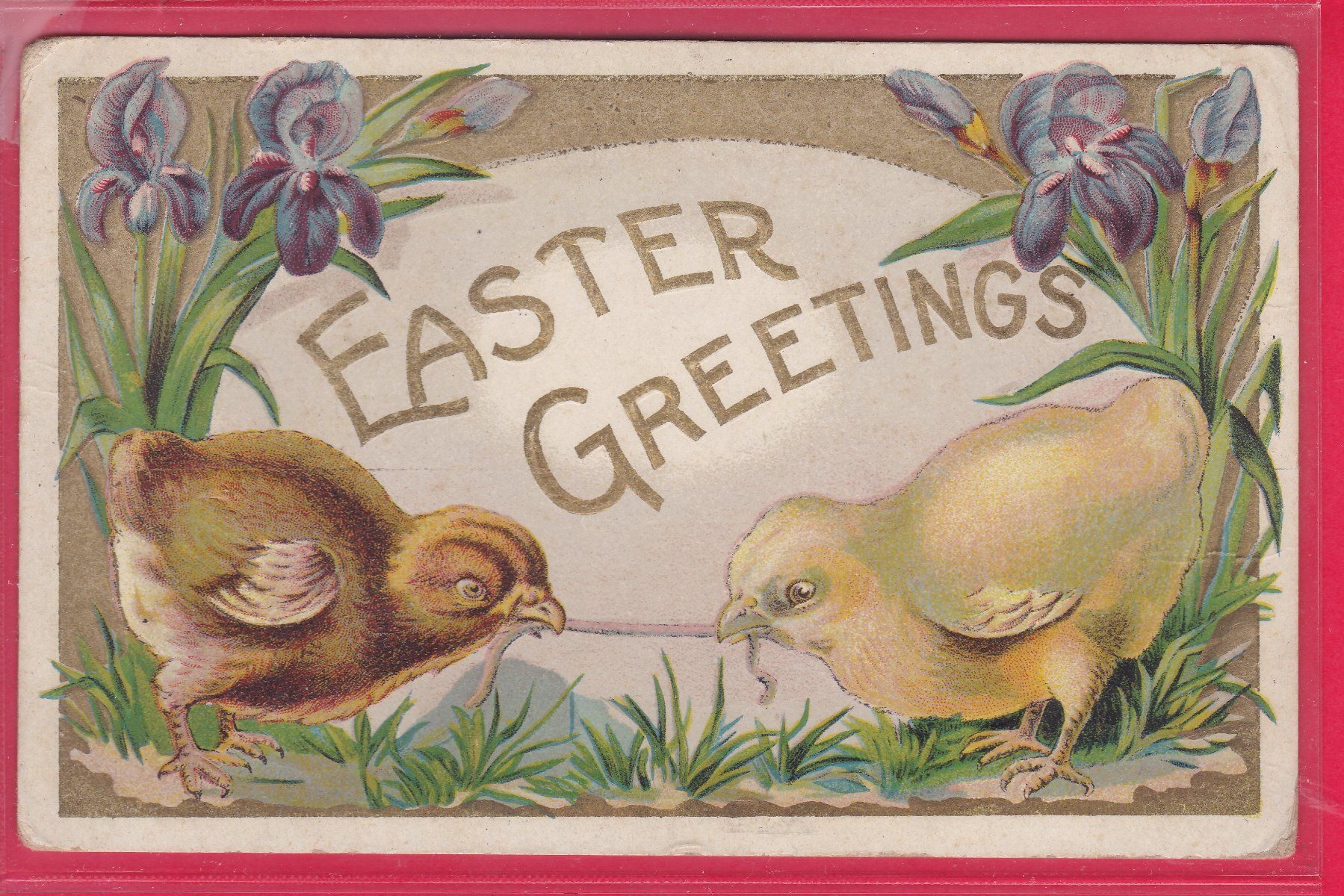 Cartoline postali: PRÄGEKARTE, EASTER GREETINGS – Usato da Oberrieden venduto da Gebirgsstelze