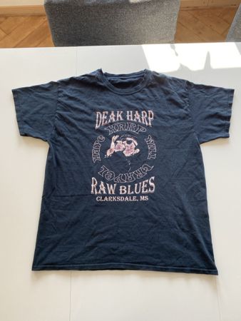 Vintage Deak Harp Raw Blues T-Shirt
