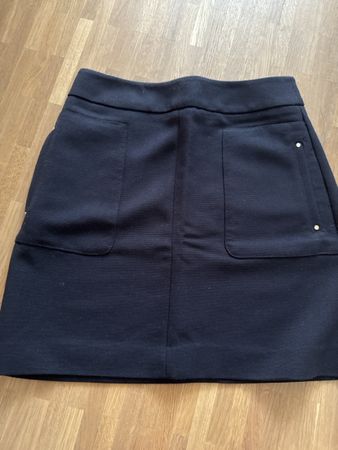 Rock H&M dunkelblau Groesse XS