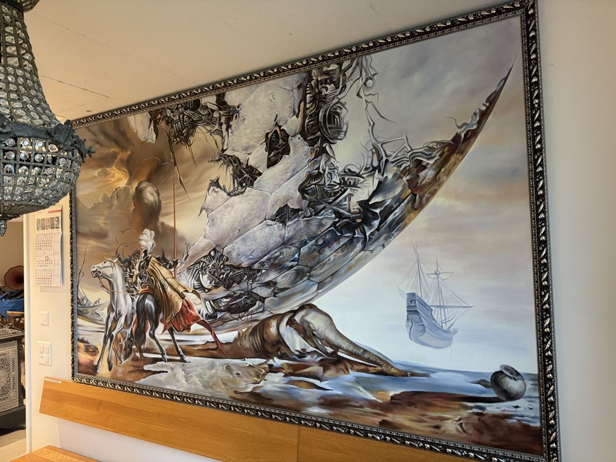 Dipinti: Grossformatiges Surrealistisches Gemälde, – Usato da Meggen venduto da Info_s
