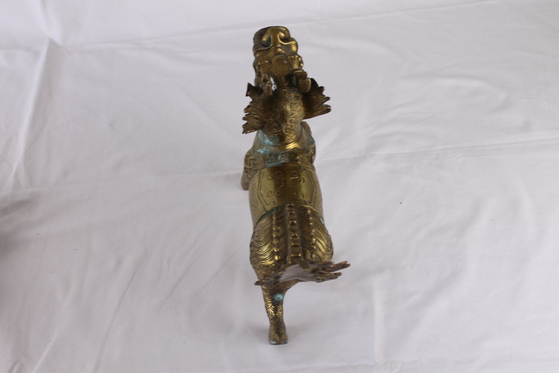 Sculture & Statue: Qilin Paar aus Messing – Usato da Reinach BL venduto da bk_brockireinach 4