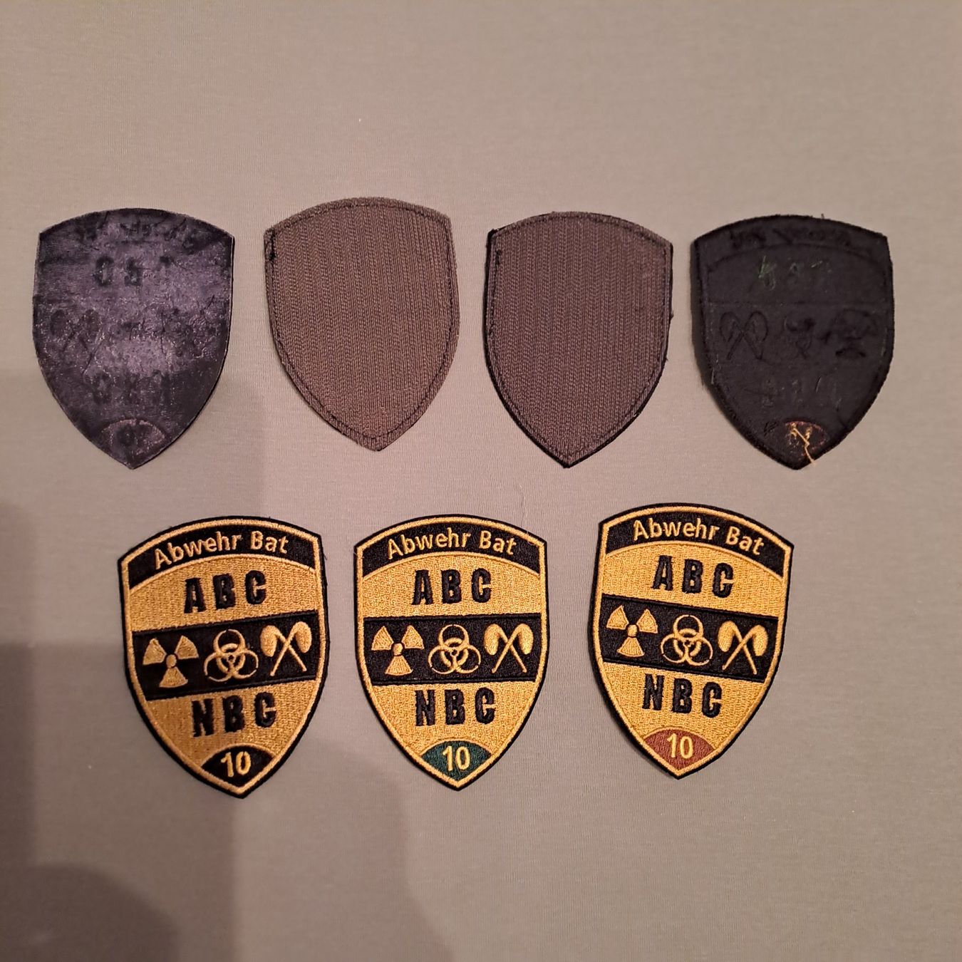 Armée suisse Plaquettes & Badges: ABC Abwehr Bat 10 – Neuf (Voir description) à Gipf-Oberfrick par Mig_29 1