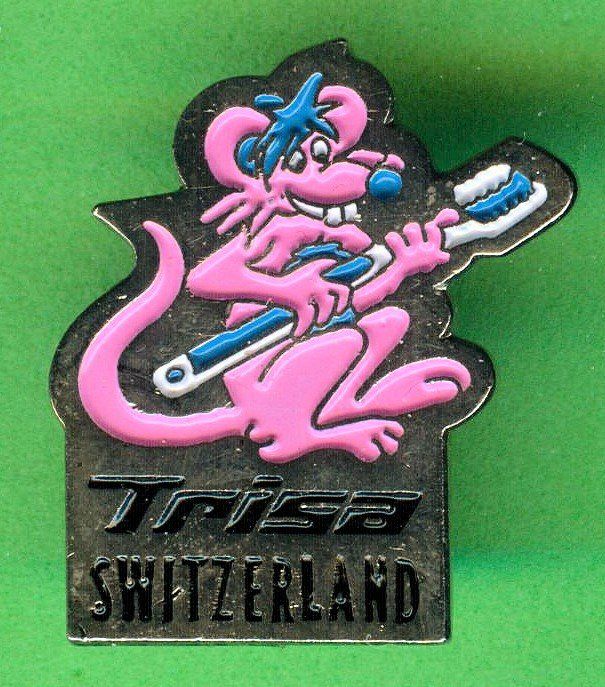 Placchette & Badge: Trisa  Zahnbürste – Usato da Winterthur venduto da Sammleroase