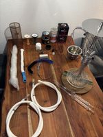 Shisha Fusion Cross 4S - Komplett mit Zubehör & Ersatzteile