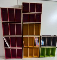 Modulares Werkhaus Regalsystem – 11 Boxen (Wand & Boden)