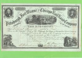 Pittsburgh, Fort Wayne and Chicago Rail Road Co. 1859