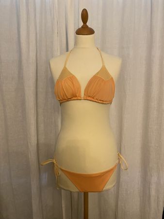 Sommerlicher H&M Bikini in GelbOrange 42
