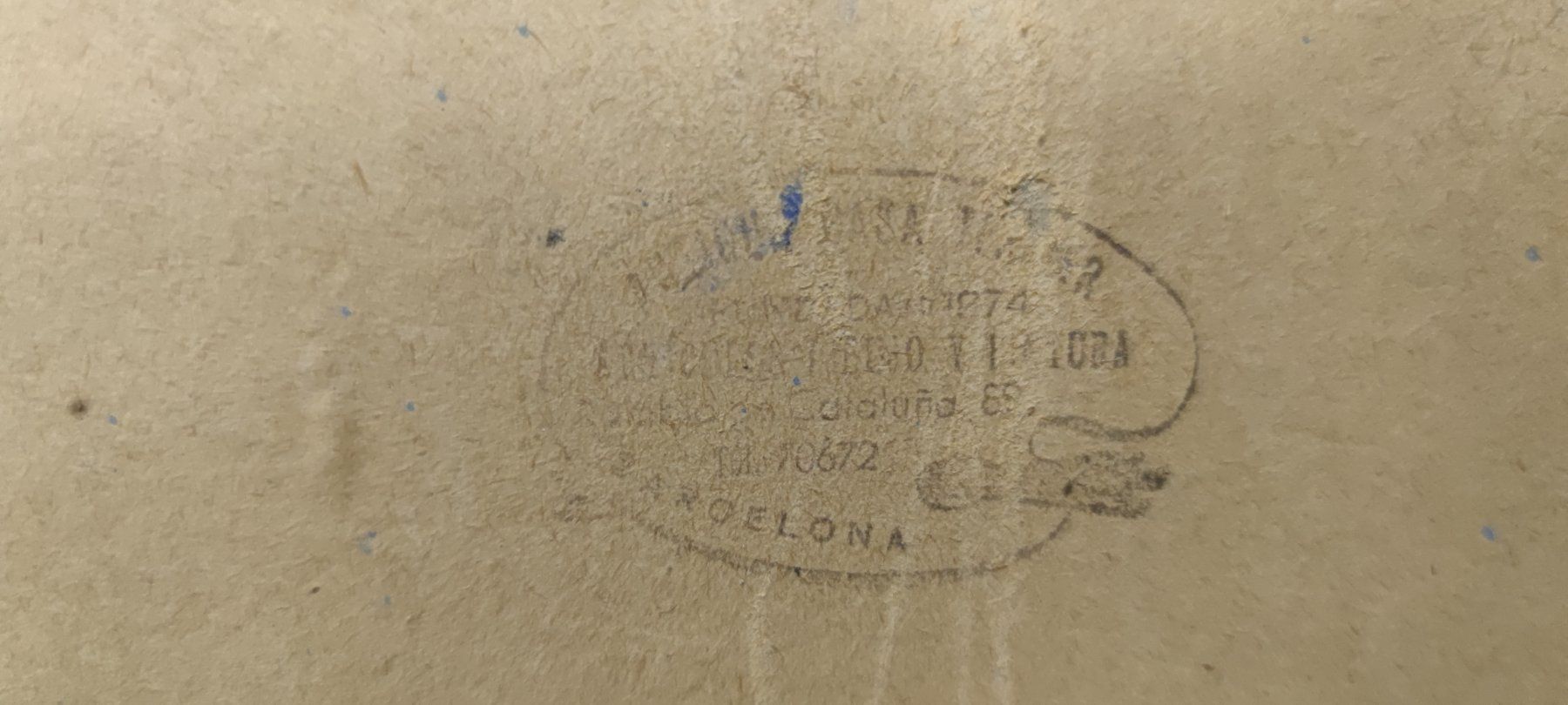 Gemälde: Mediteranes Gemälde von Anton Josef Wey – Gebraucht aus Basel von Kaupo1 4
