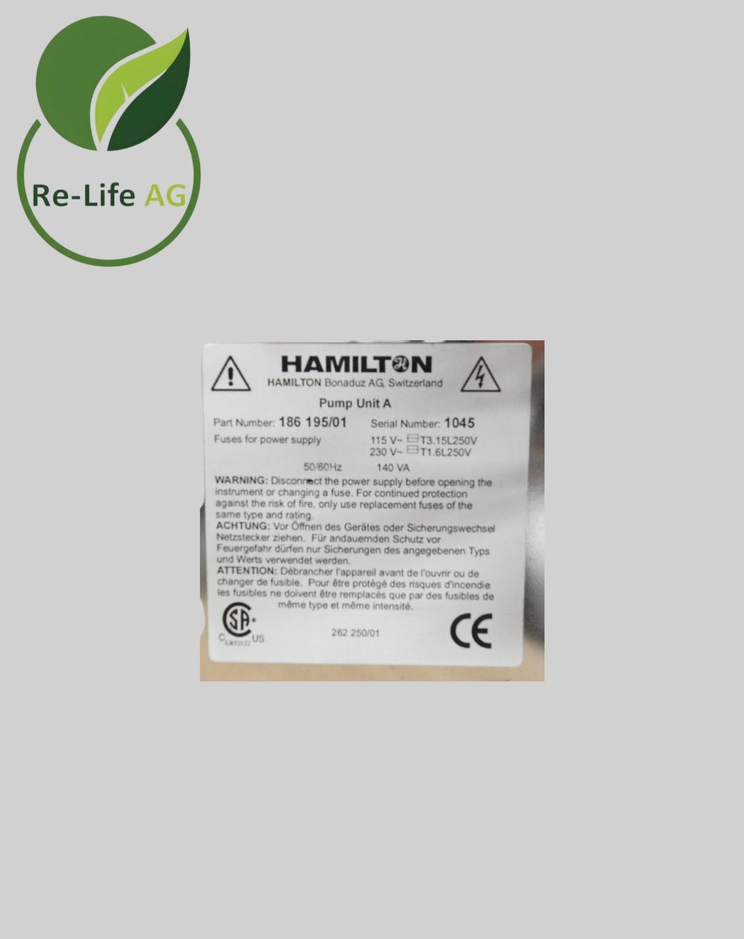 Pompes et pièces: ips | Pump Unit 186195/01 | Benchtop Pump Control Unit – D'occasion à Reinach BL par Re-LifeAG_Labor2 5