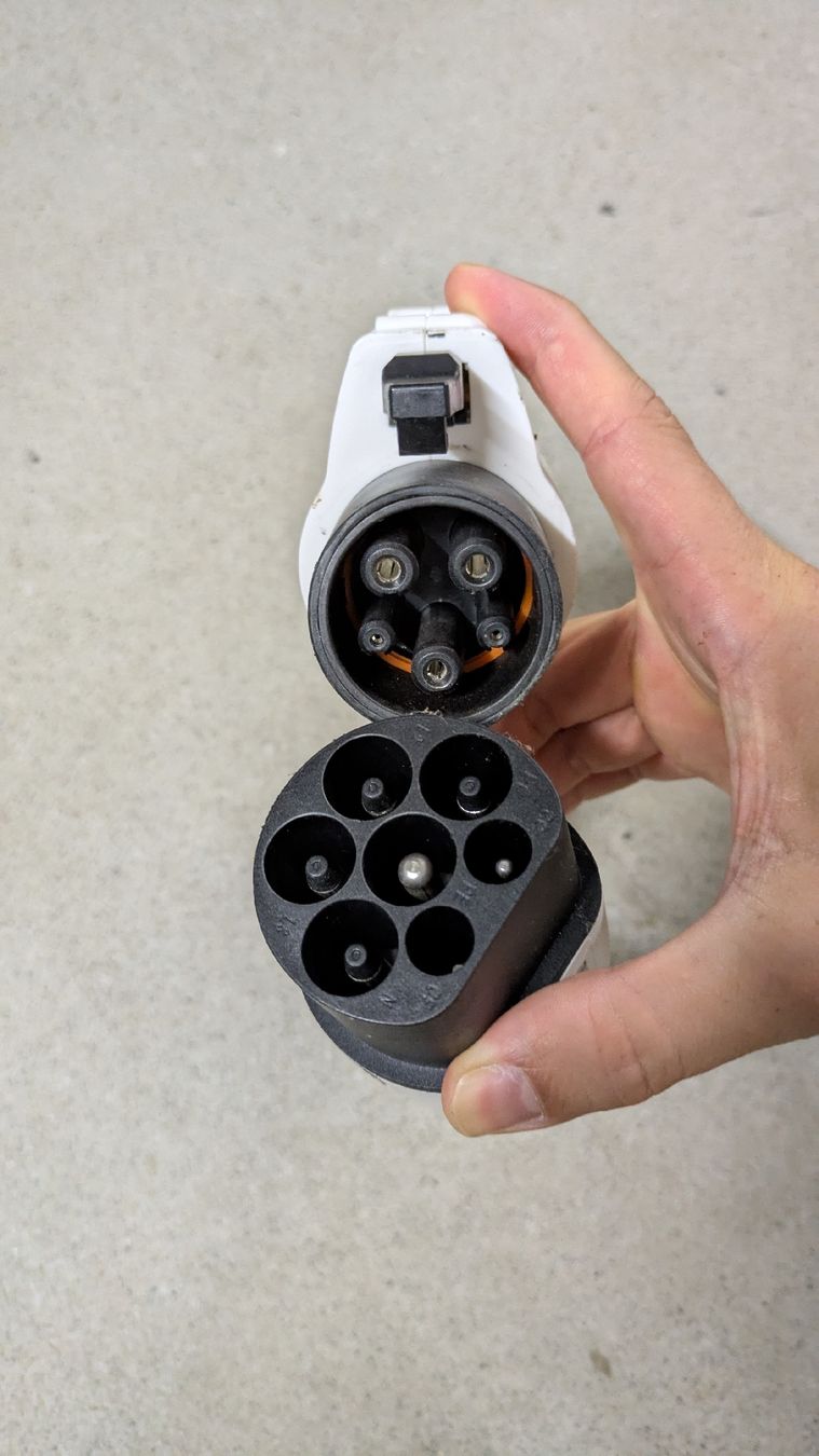 Laufwerke & Adapter: Duosida Ladekabel Typ 2 zu Typ 1  – Gebraucht aus Wileroltigen von Mammuts 1