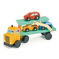 Autotransporter aus Holz ab 3 Jahren