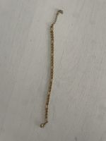 Bracelet chaîne dorée acier inoxydable longueur réglable