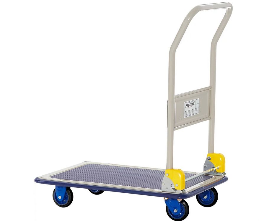 Toolland Plattformwagen Klappbar – Stahl, Schwarz Produktbild-Vorschau 5