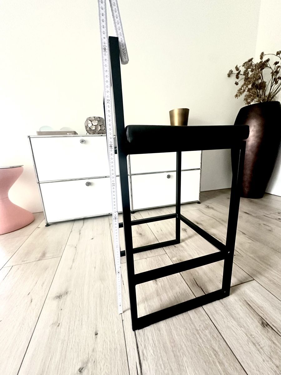Hochstühle: Aluminium Hochstuhl schwarz – Neu (gemäss Beschreibung) aus Mühlethal von sarah-davide 1