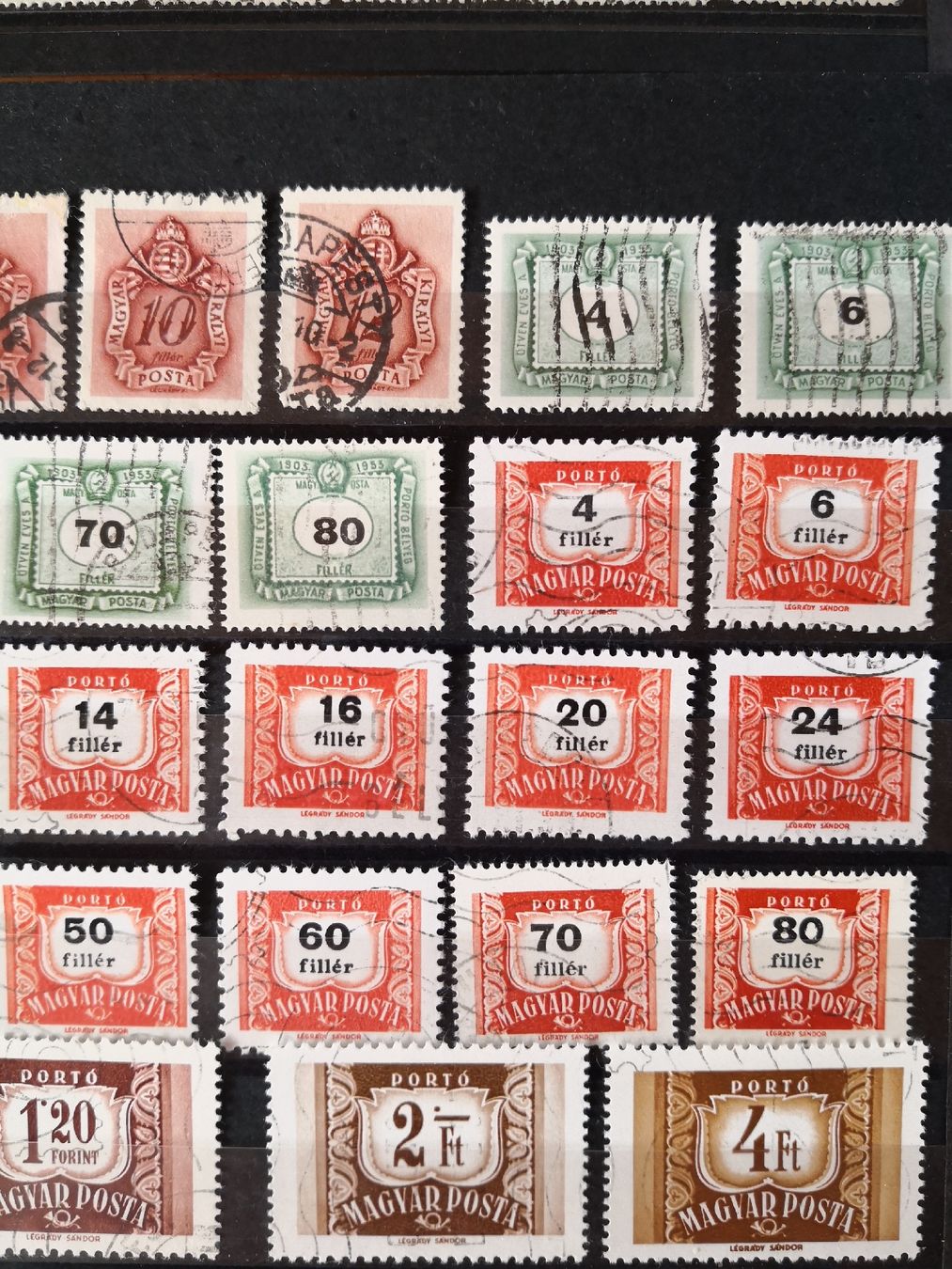 Tous les timbres: Ungarn Lot – D'occasion à Berikon par Truk56 9