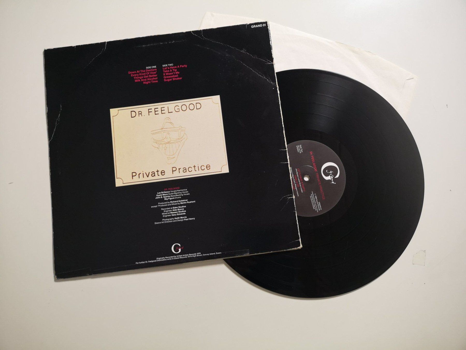 Vinyles: Dr. Feelgood –  Private Practice – D'occasion à Grafenried par House-of-Oldies 1