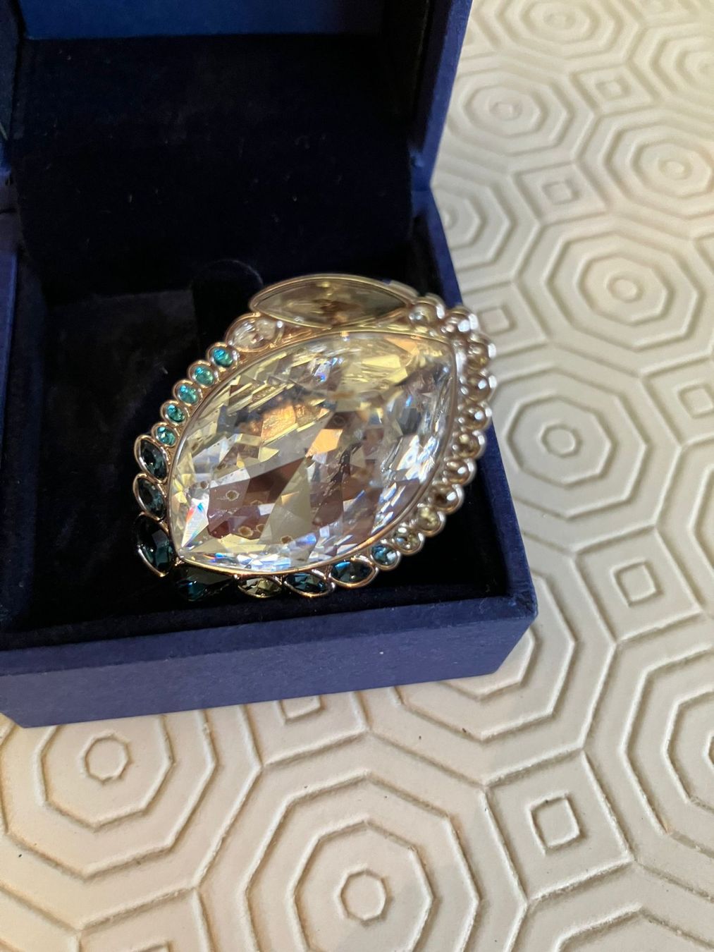 Swarovski Anelli: Anello swarovski tg.58 – Usato da Melano venduto da H-Sara 2