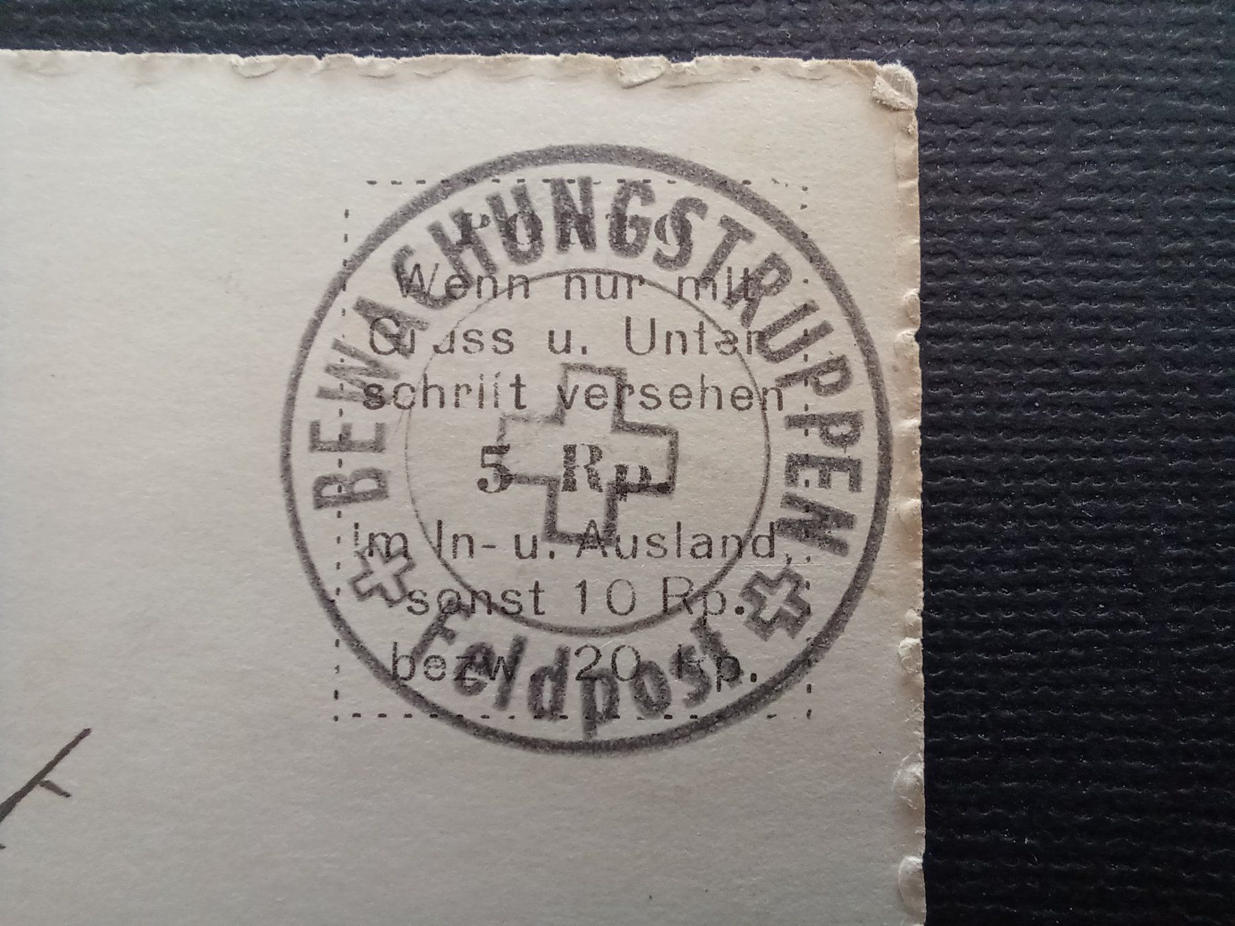 Cartoline postali: AG, Kinderheim Baden auf Hasenberg , ca.1939, Feldpost – Usato da Aarau Rohr venduto da mgvw 2