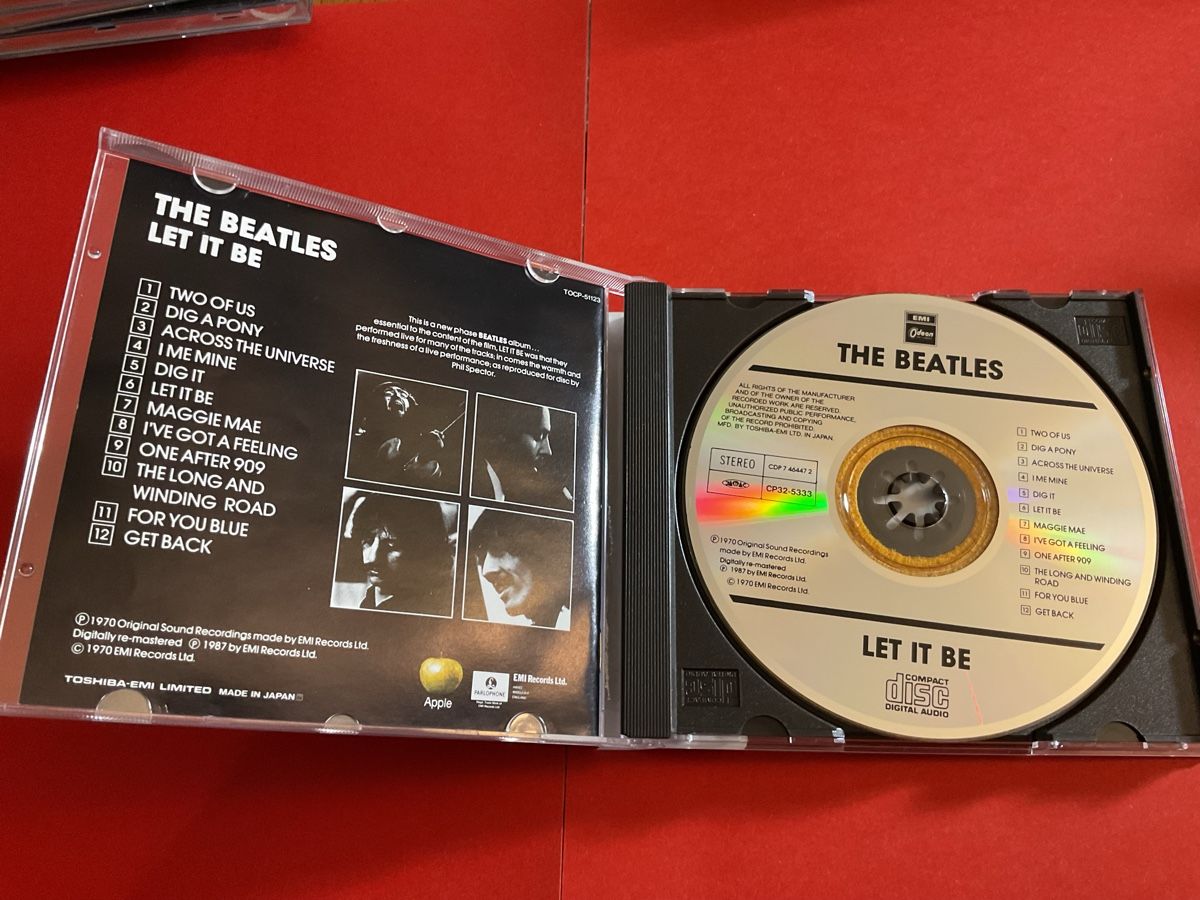CD: The Beatles - Let it be - Japan CD 1987 – Usato da Steinach venduto da Quarkie 1