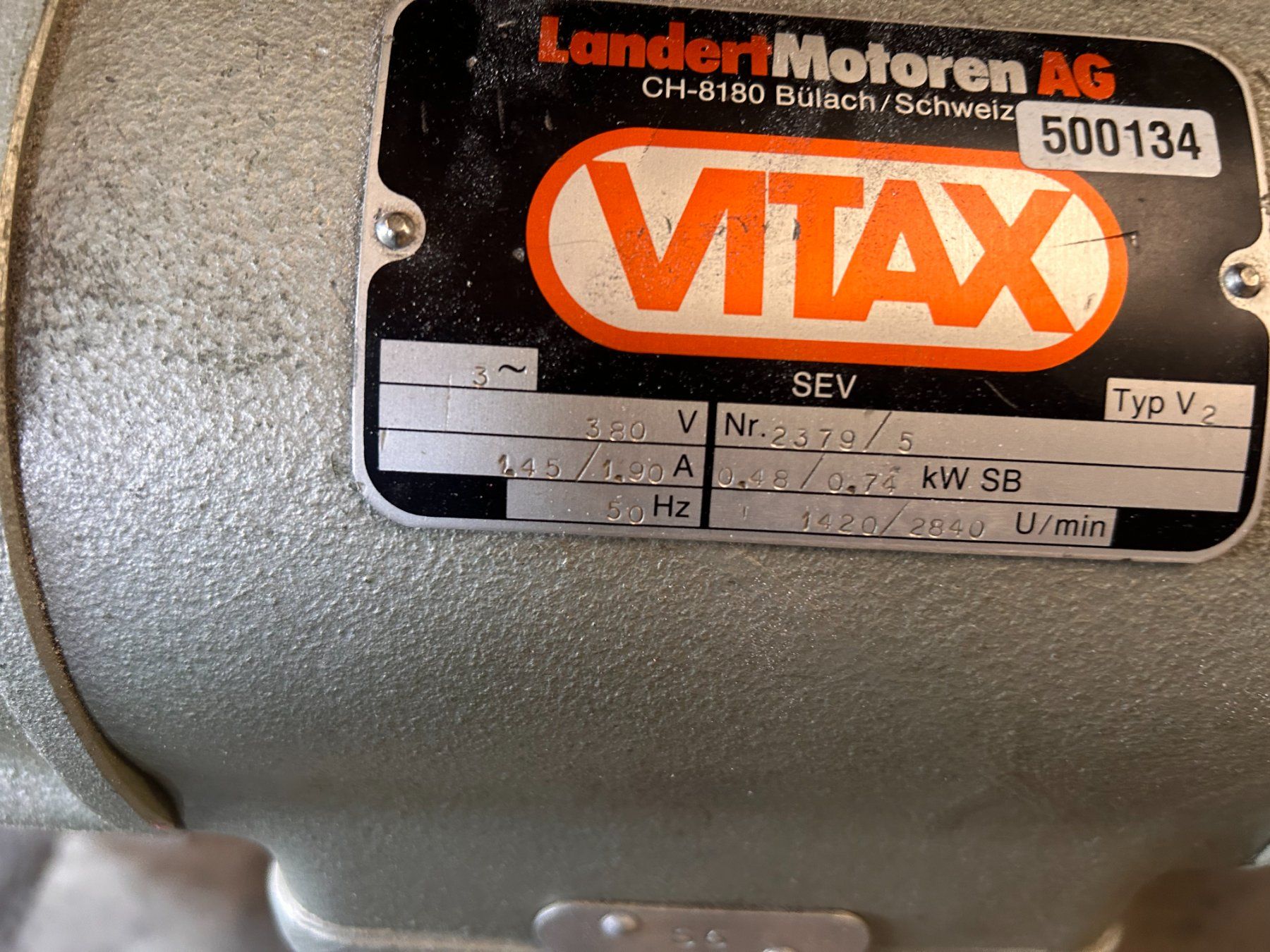 Tutte le macchine: VITAX Bandschleifer – Usato da Münchenstein venduto da fransch 8