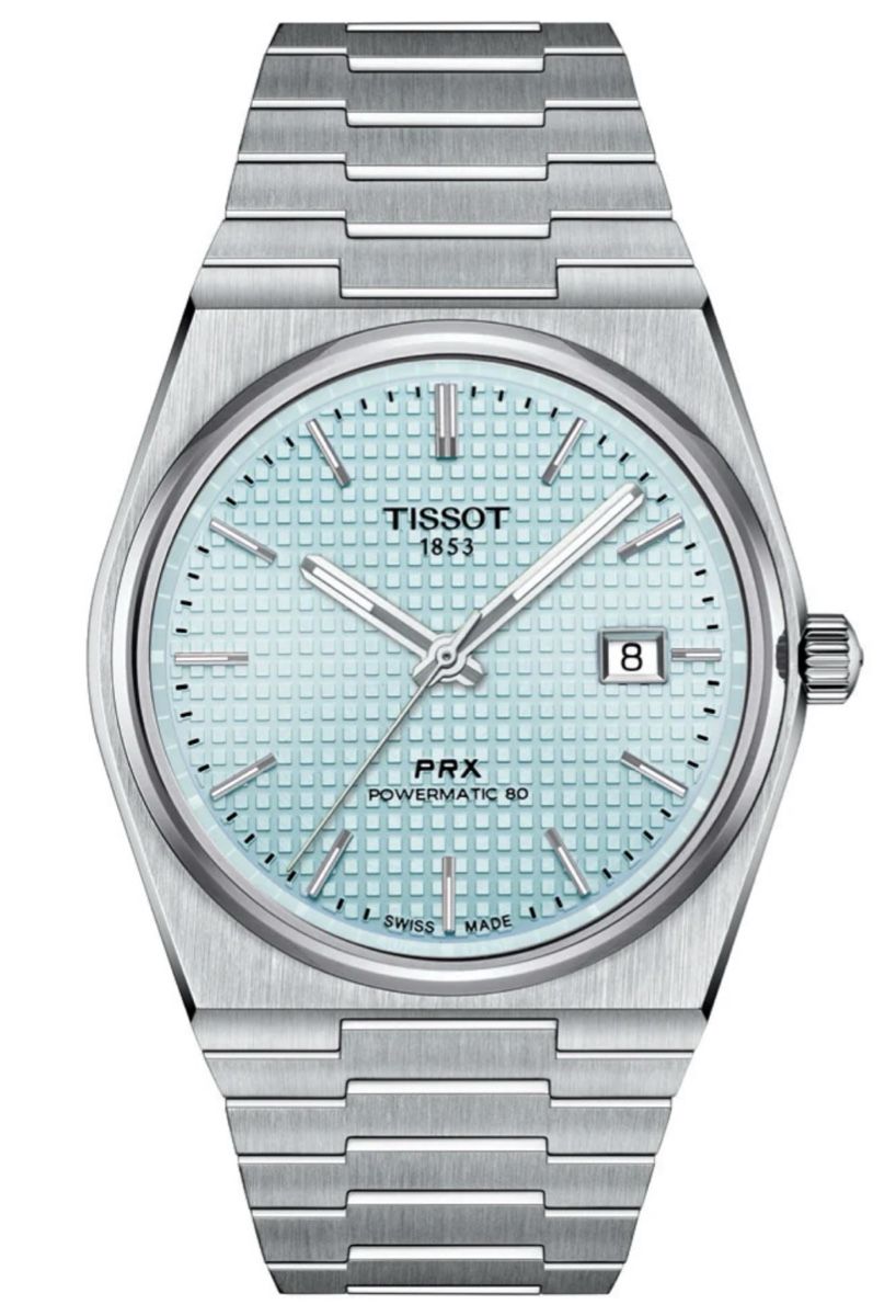 Tissot Uhren: Tissot PRX Tiffany – Neu und originalverpackt aus Genève von