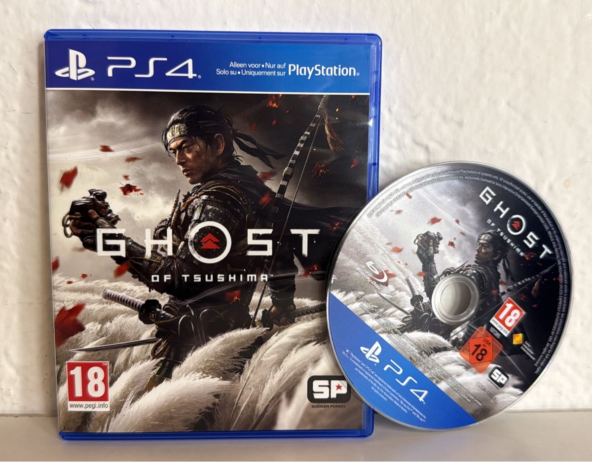 Sony Giochi: Ghost of Tsushima PS4/PS5 - game disc and case – Usato da Ehrendingen venduto da bubulence