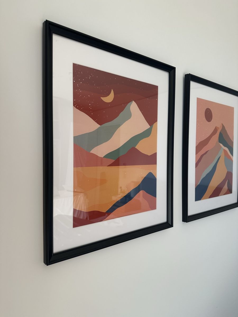 Foto & Immagini: Set of 4 art posters with frames 40x50 cm – Nuovo (secondo la descrizione) da Zürich venduto da Matico2 2