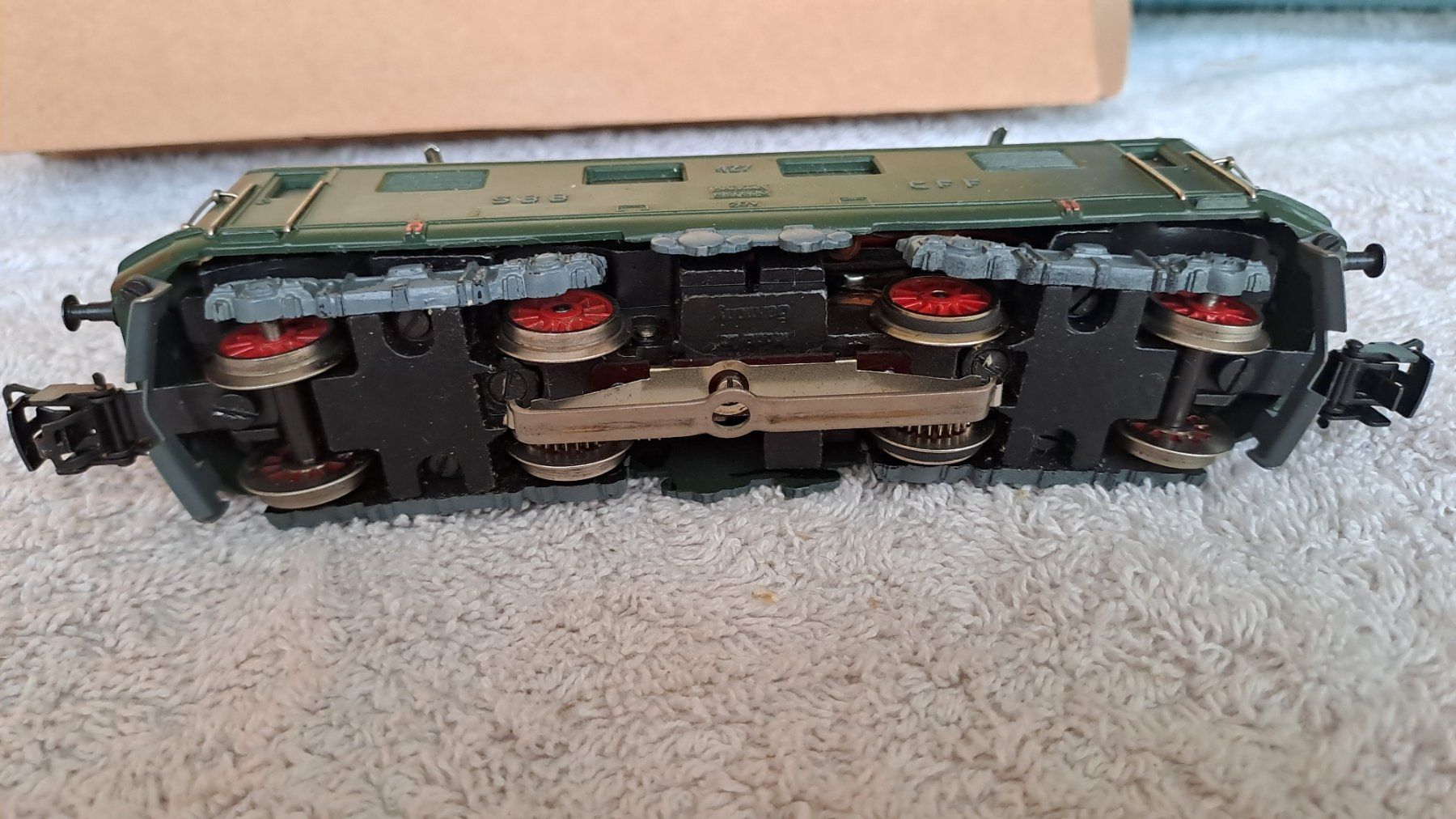 Märklin Modellini di ferrovie: Märklin 3014 SBB E Lok RET 800 H0 WS/55 – Usato da Winterthur venduto da Riebeli333 4