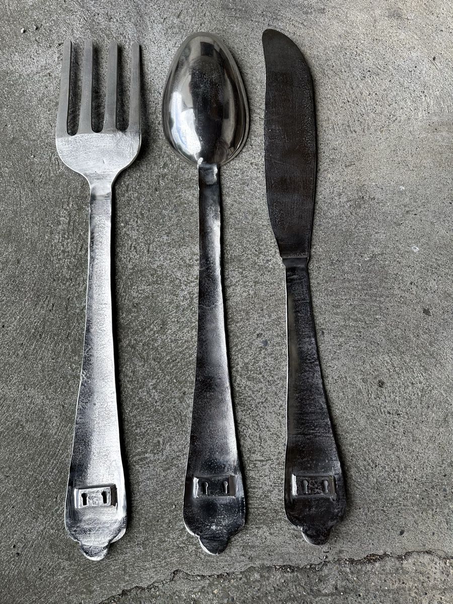 Set di posate: Besteck gabel löffel messer deko restaurant – Nuovo (secondo la descrizione) da Reinach AG venduto da rares75 2