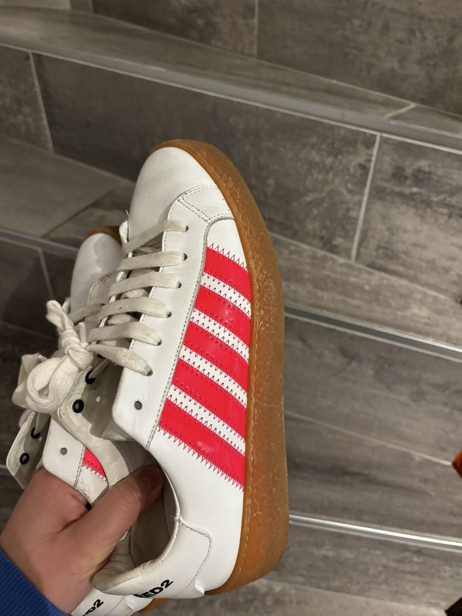 Dsquared2 Scarpe da donna: Dsquared2 Sneaker weiss/neonpink – Usato da Hilterfingen venduto da lavendu 6