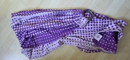 Purple Ringsling Tragetuch mit Punkte