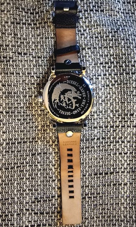 Diesel Herrenuhr DZ7313 – Mr Daddy XXL Chronograph (Neu (gemäss