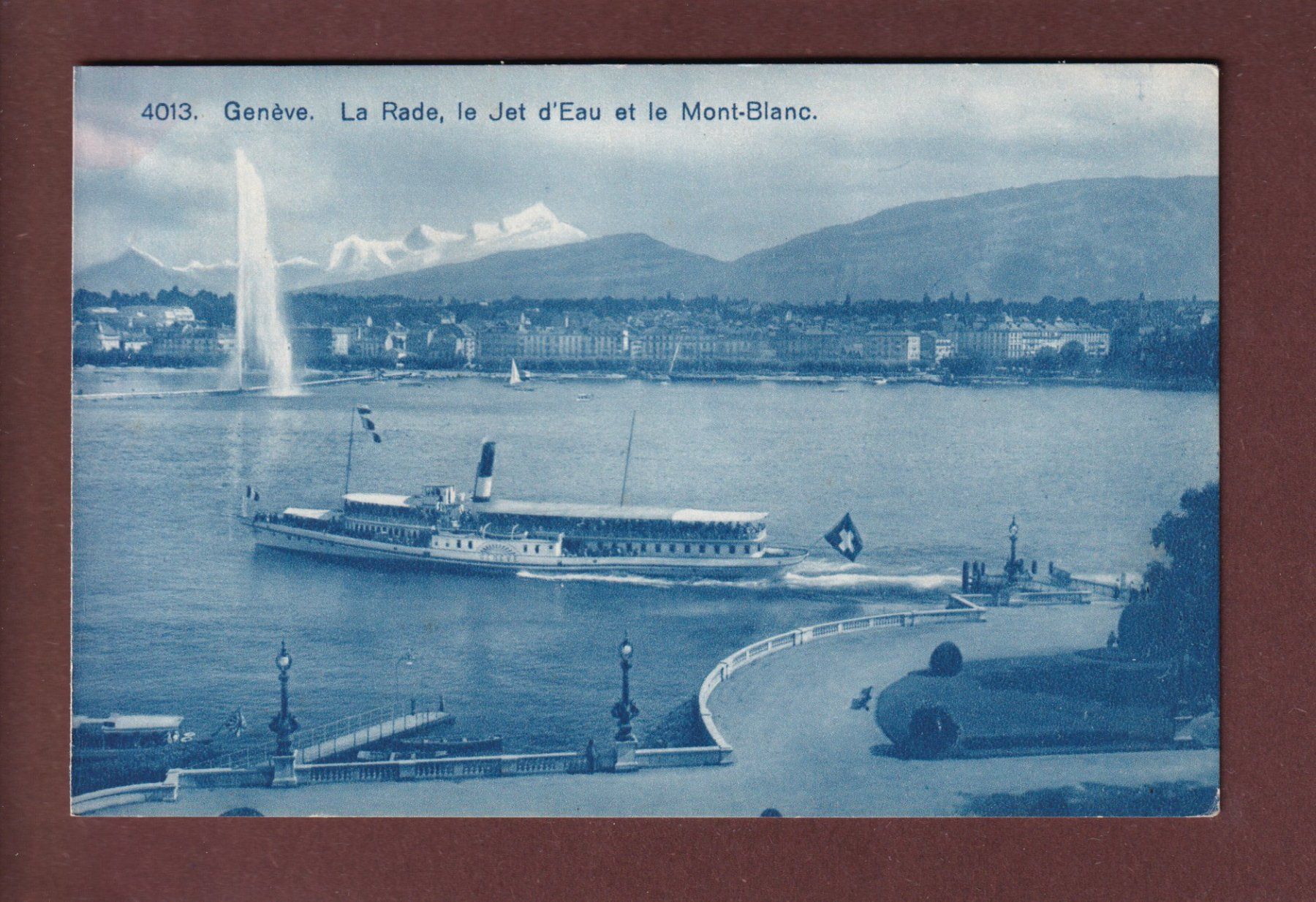 Ansichtskarten: GENEVE - Bateau CGN – Gebraucht aus Pully von nicecards