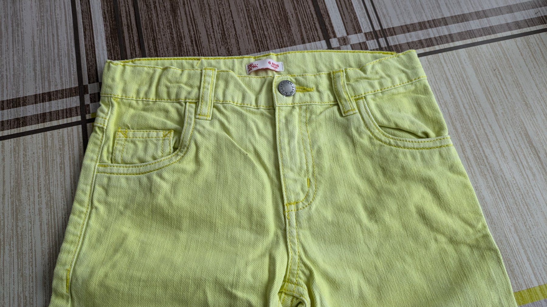 Hosen: Coole gelbe Hose - 110/116 – Gebraucht aus Staufen von Fleby84 1