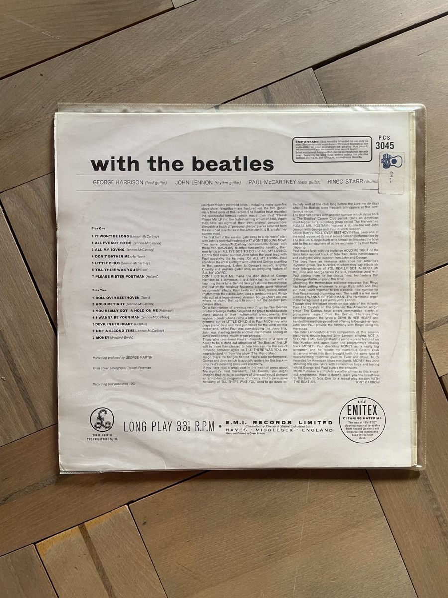 Dischi in vinile: The Beatles "With The Beatles" Vinyl Record – Usato da Zürich venduto da sar_c828 1