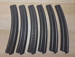 Märklin 6 x 24330 Gebogenes gleis C H0
