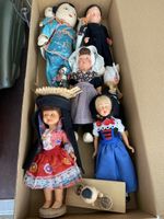 Trachtenpuppen, Puppen verschiedene Länder 8 Stück