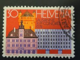 Timbre CH 1974 (28. III.) N° 551 - Lausanne Congrès