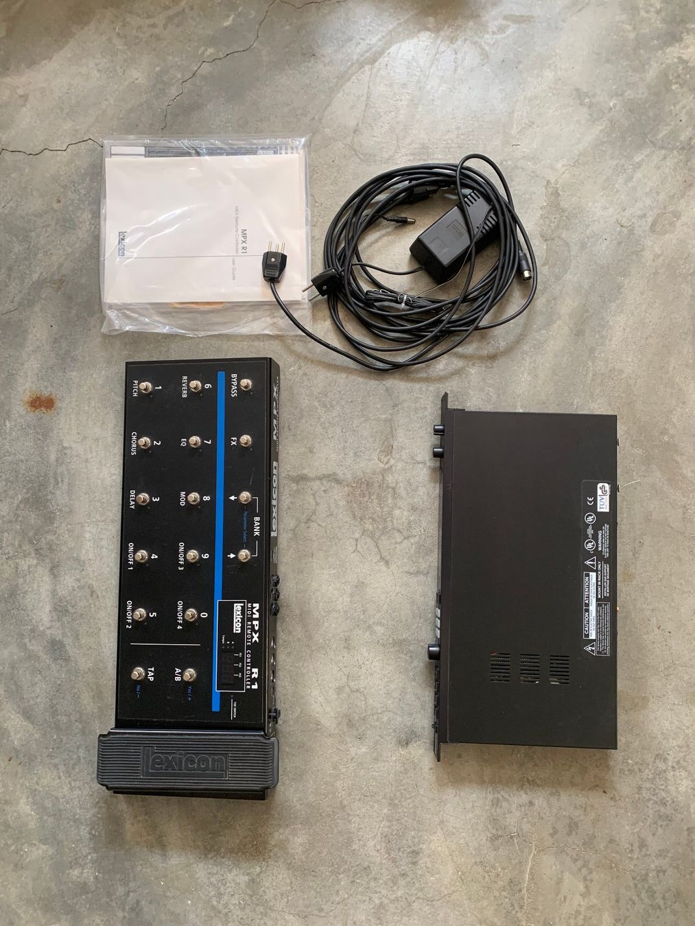 Strumenti musicali: Lexicon MPX1 mit MPX R1 Midi Remote Controller – Usato da Frieswil venduto da J_Himself 1