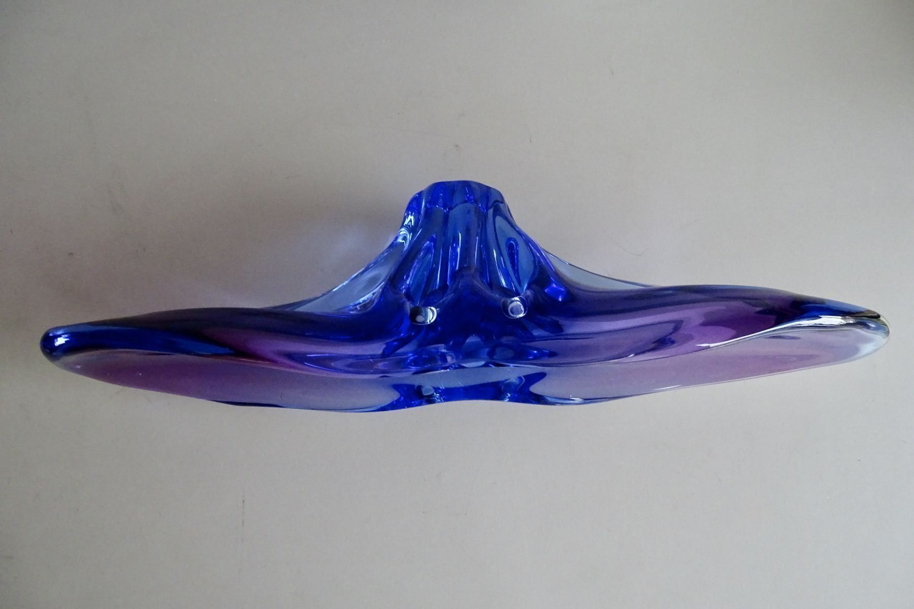 Murano Ciotole: grosse 50er Jahre Murano Glasschale – Usato da Lüchingen venduto da Eeizo 4