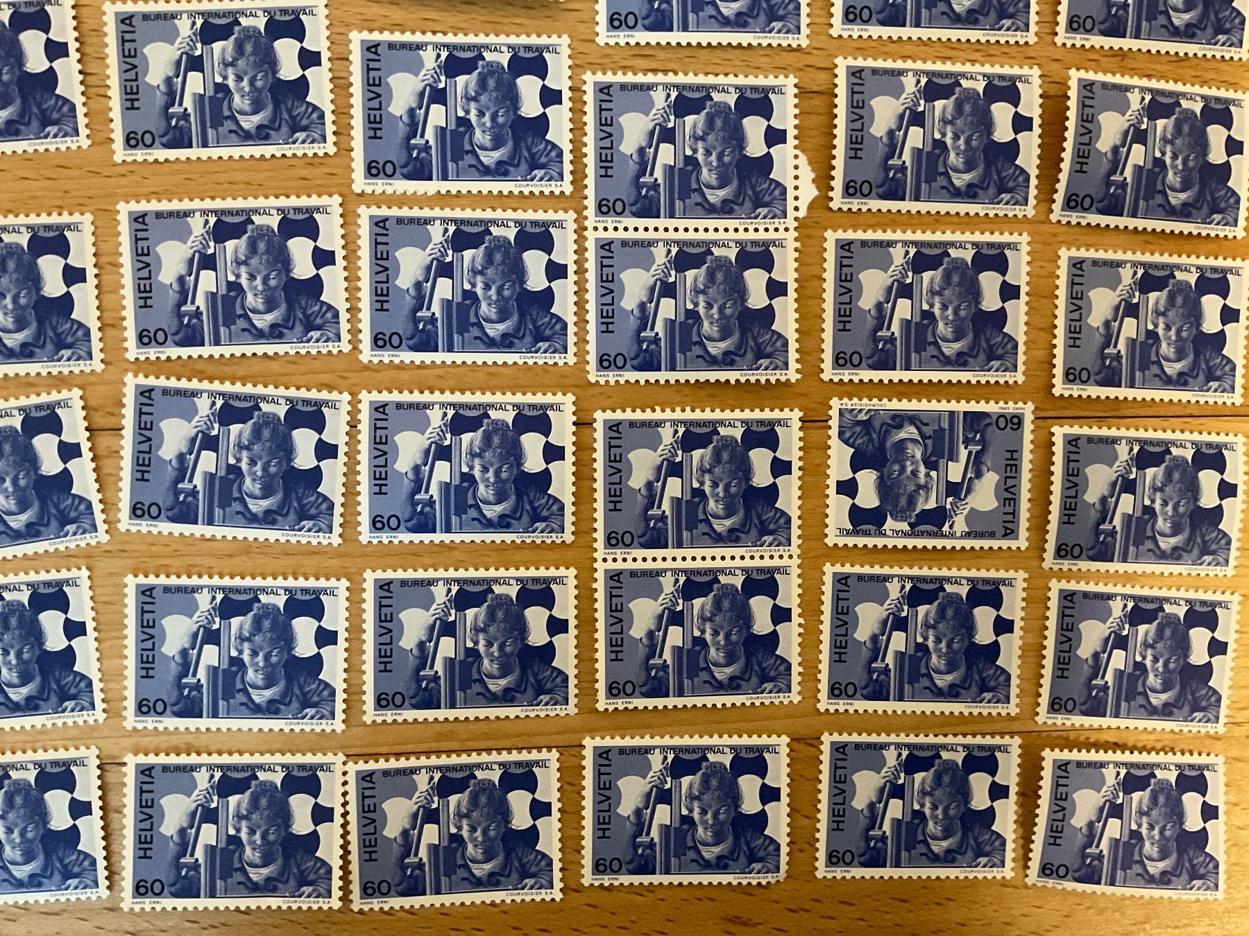 Tutti i francobolli: 60Fr Ämter Frankaturware ungestempelt postfrisch Sammlung – Nuovo (secondo la descrizione) da Wil SG venduto da Chefsugus 4