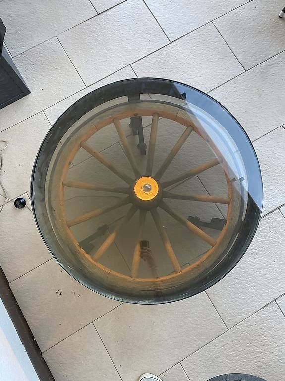 Tavoli: Tisch aus Wagenrad – Usato da Schwyz venduto da cla_md9r 4