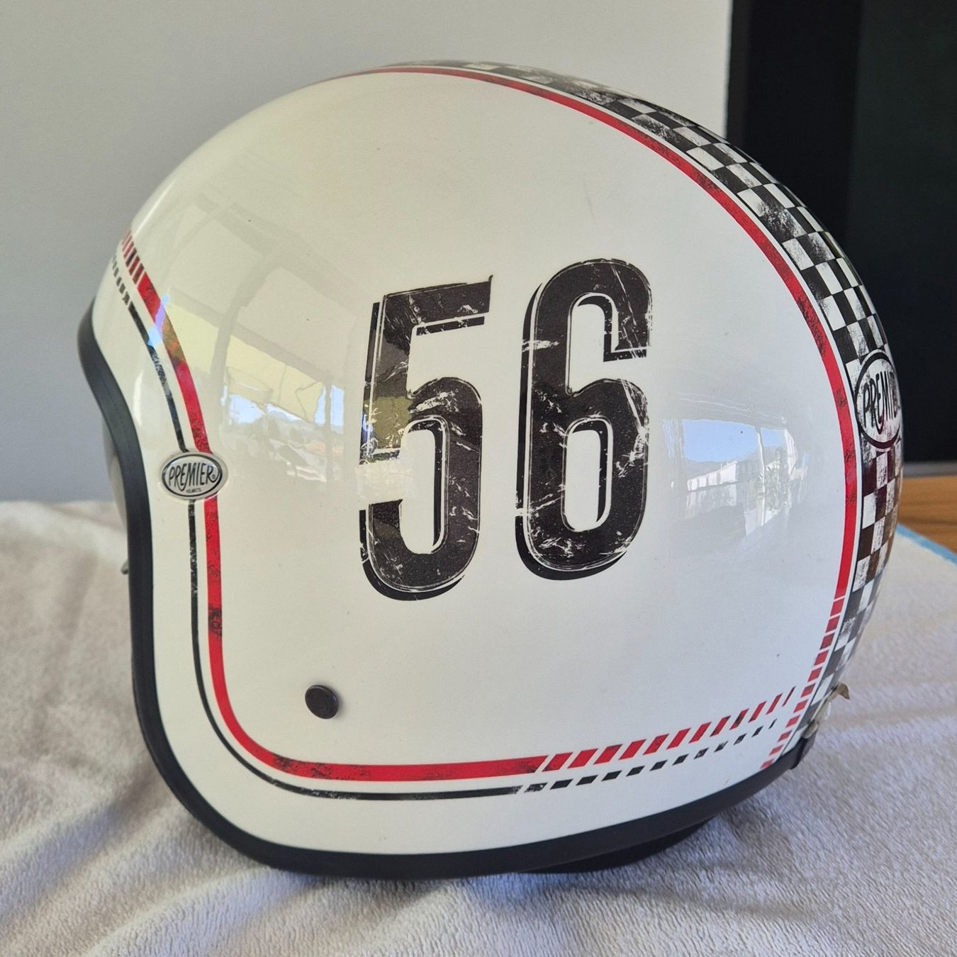 Caschi & visiere: Motorradhelm Premier Herren – Usato da Lachen SZ venduto da Harly07 3